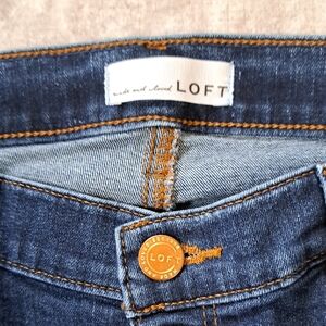 LOFT 30/10 Modern Skinny Blue Jeans
